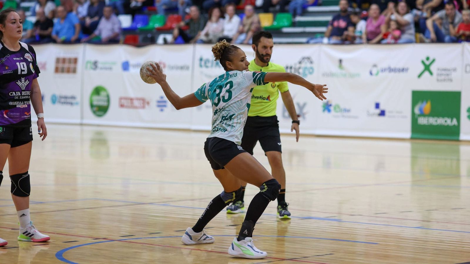 Do Nascimento, en una acció d'atac