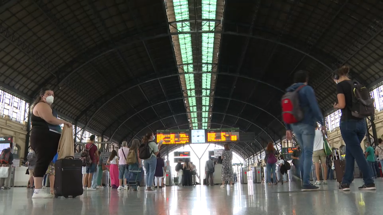 Així ha sigut la primera jornada de vaga de Renfe