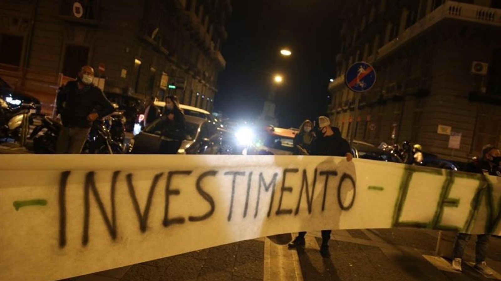 Protesta a Nàpols