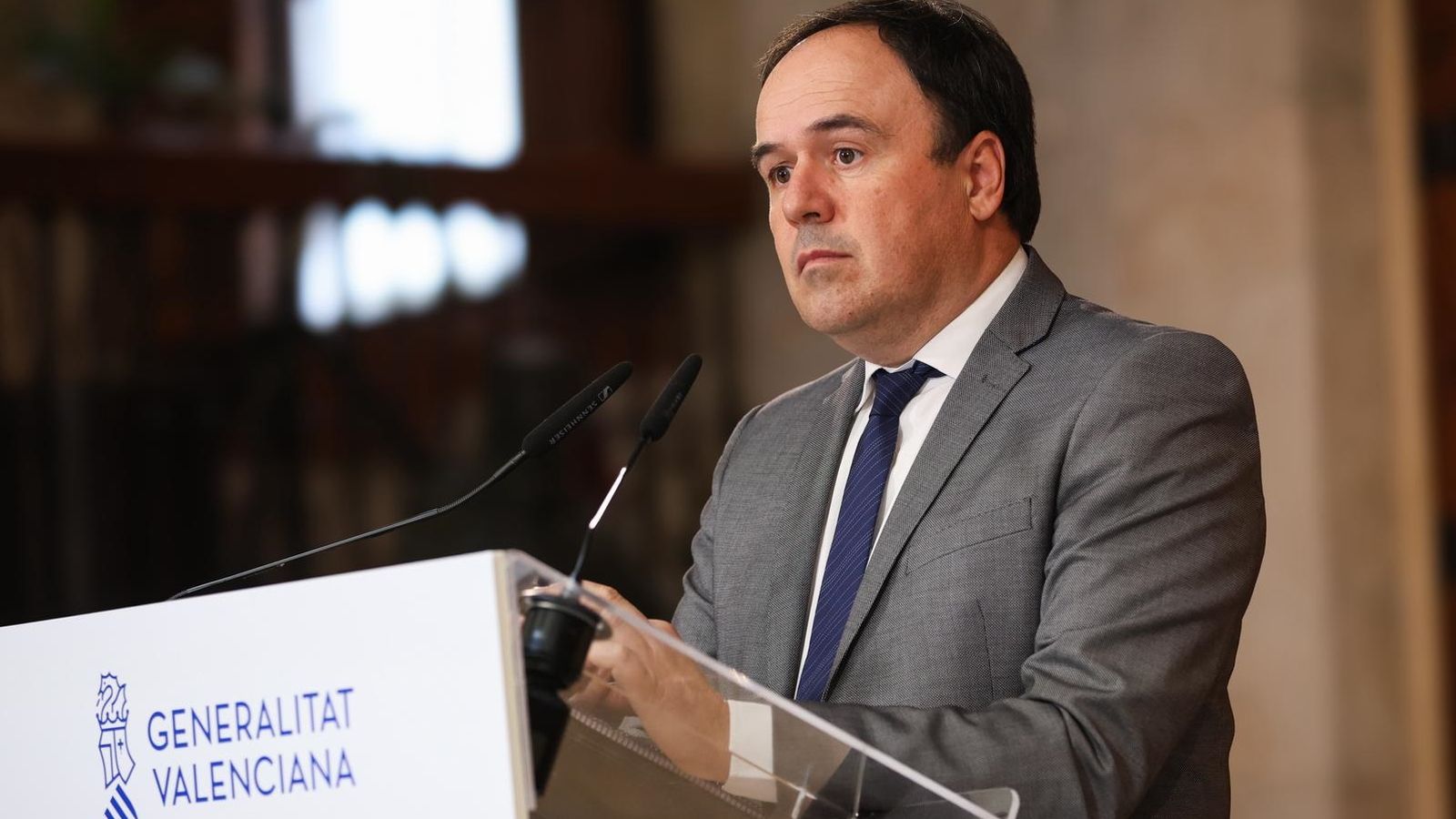 El cap del Consell, Juanfran Pérez Llorca, en un acte recent