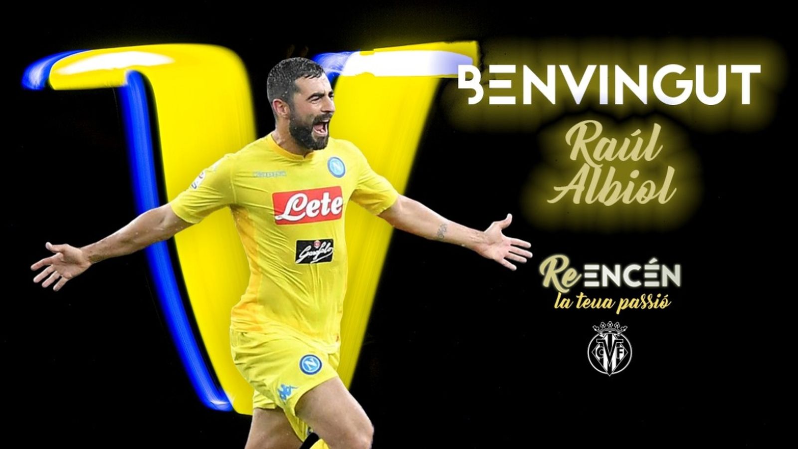El Villarreal CF dona la benvinguda a Albiol.