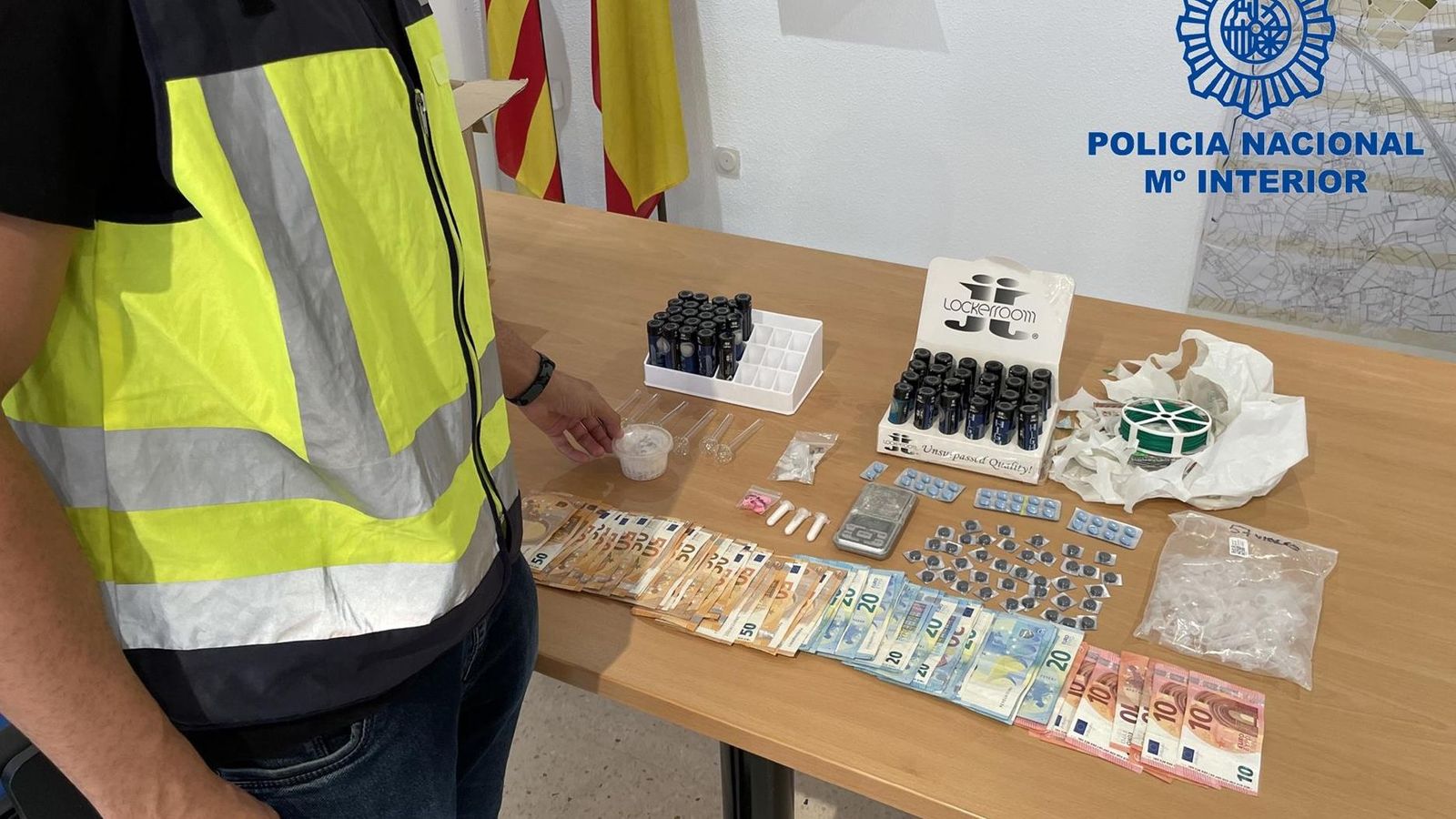 Substàncies intervingudes al detingut en Torrent