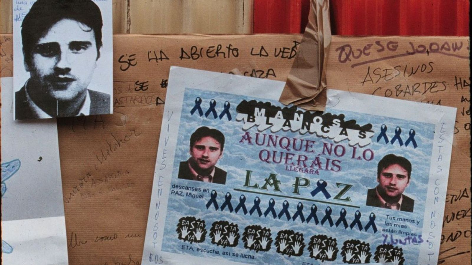 Fotografies en record de Miguel Ángel Blanco, regidor del PP a Ermua segrestat i assassinat per ETA