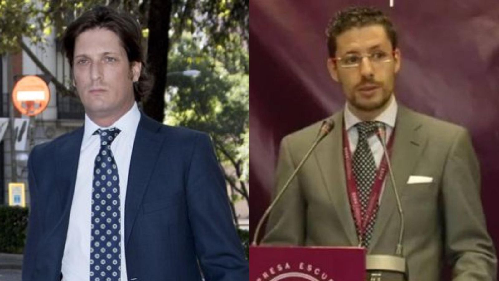 Luis Medina (esquerra) i Alberto Luceño (dreta), els presumptes comissionistes