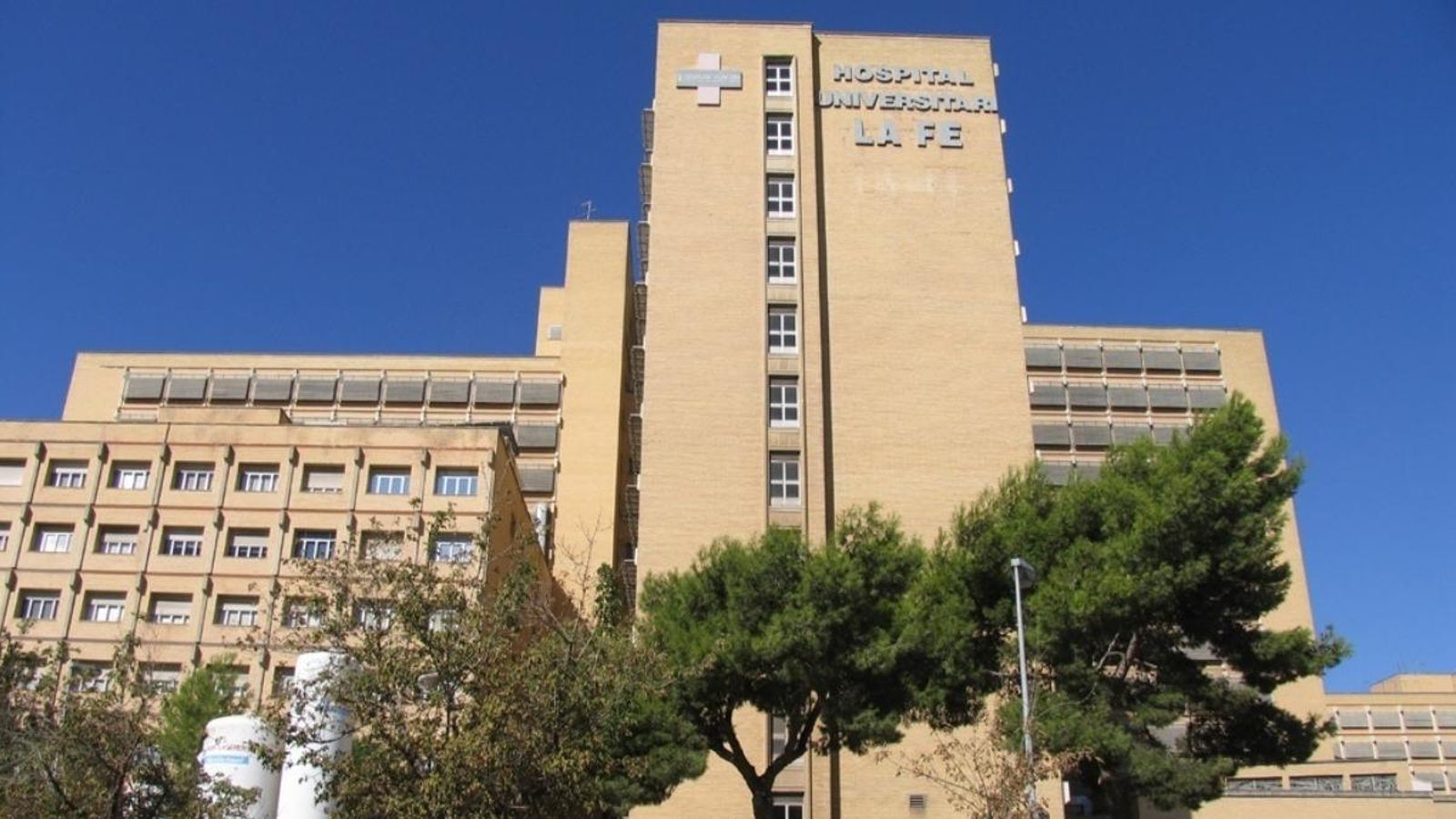 Edifici de l'antic hospital de la Fe, on ara s'habilitarà un espai, el de l'escola d'infermeria, per a acollir els pacients que presenten un estat menys greu