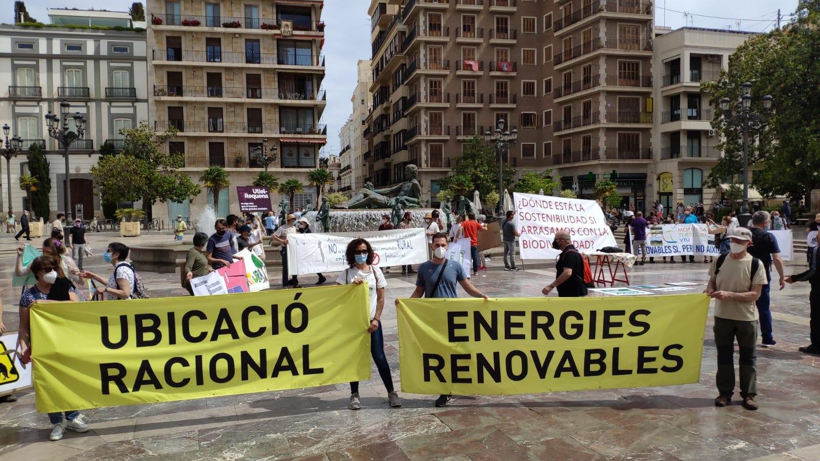 Presentació de la Plataforma per la Ubicació Racional i Sostenible de les Energies Renovables al Territori Valencià
