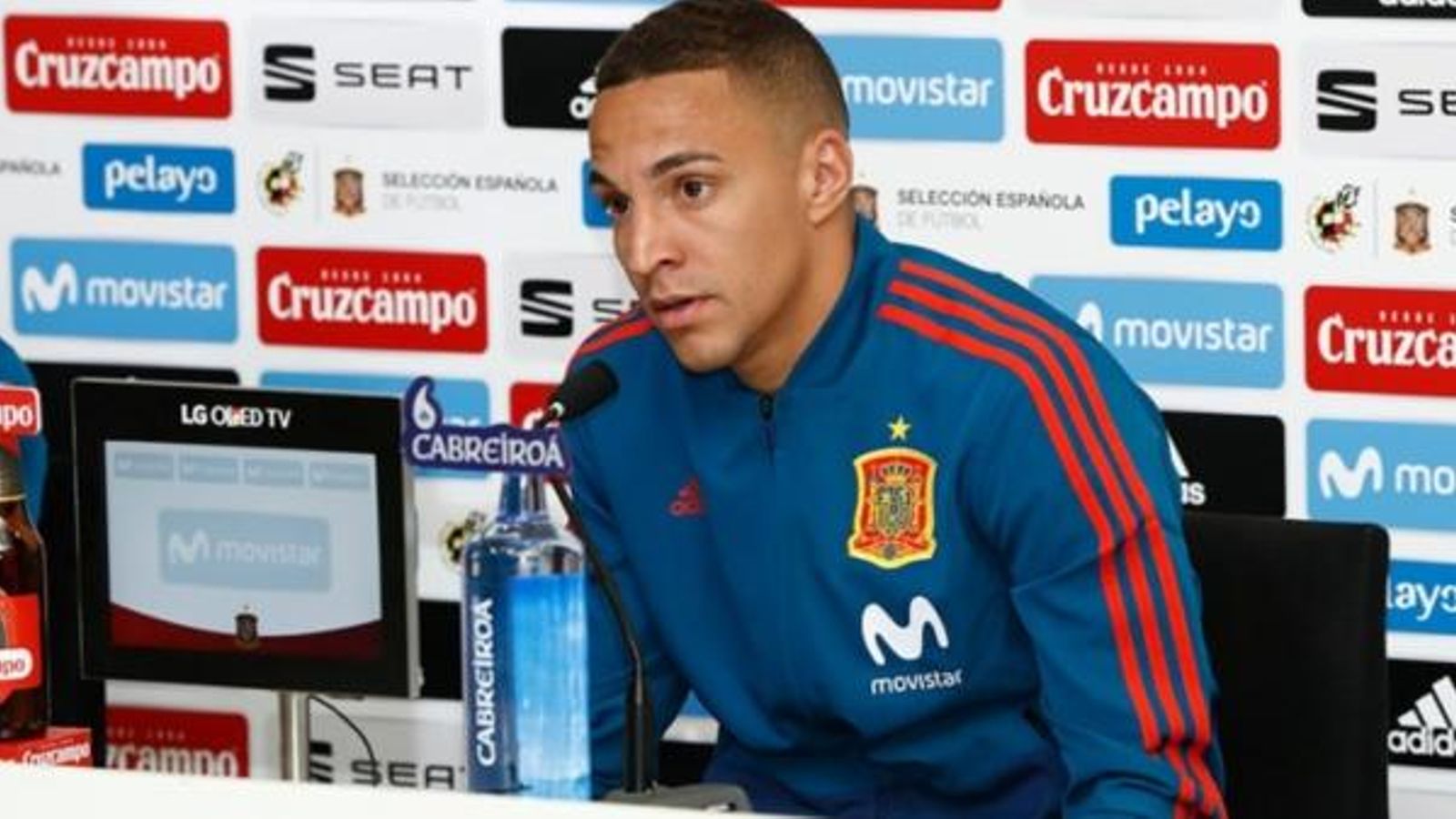 Rodrigo, este matí en roda de premsa