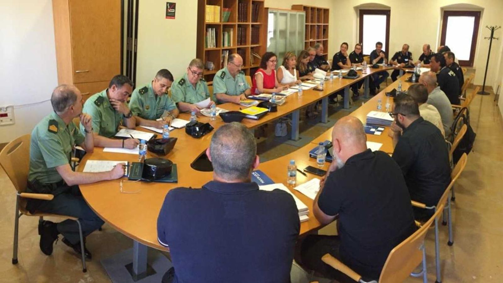 Reunió de la junta local de seguretat extraordinària amb motiu del FIB