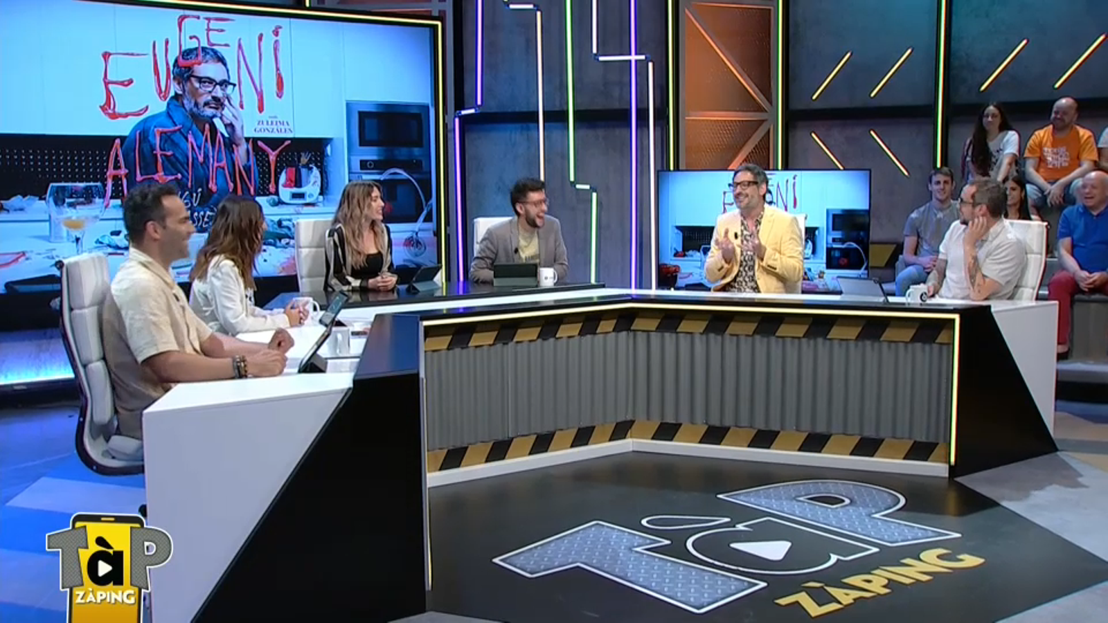 Eugeni Alemany imita alguns accents en TàP Zàping