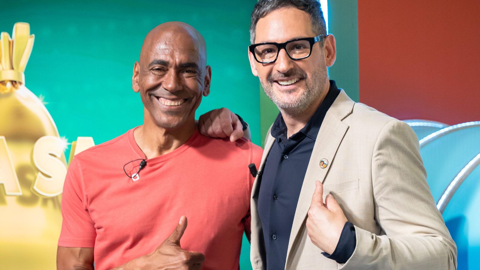 Vicente Engonga i Eugeni Alemany en 'A la saca'