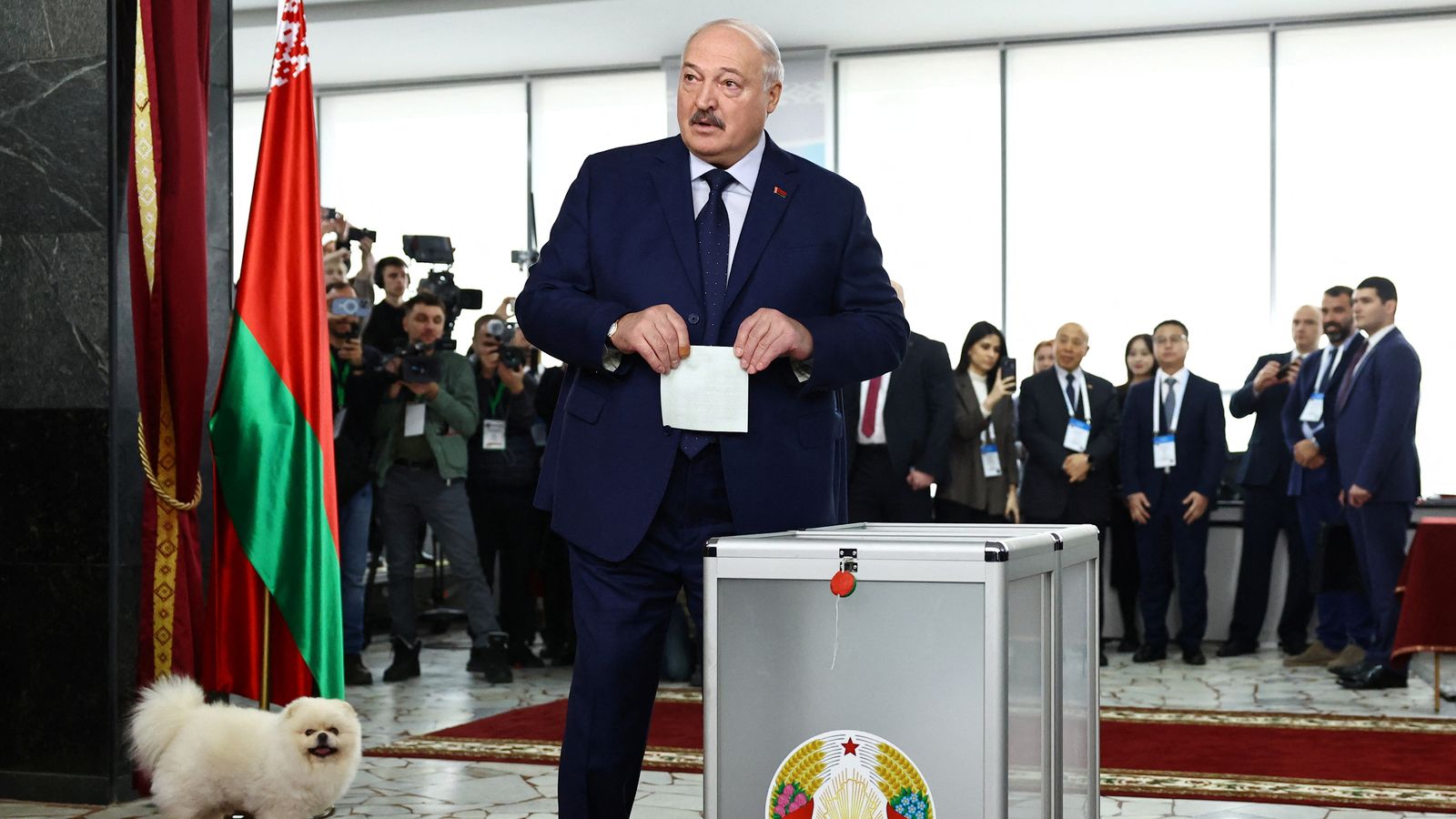 Lukashenko vota este diumenge a Minsk