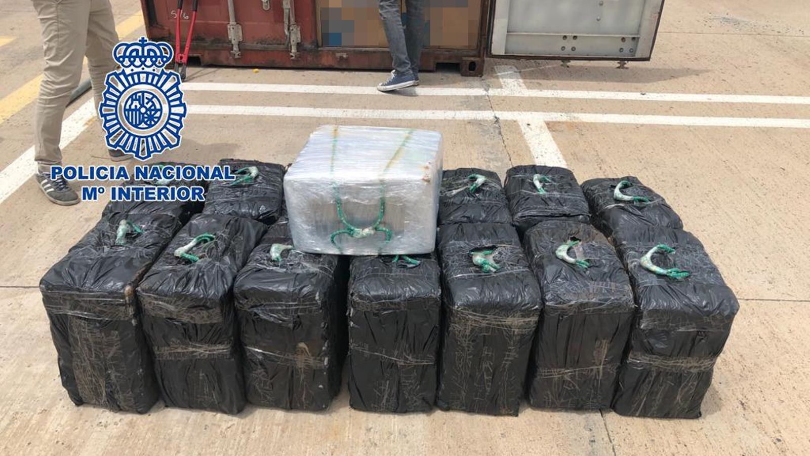 Droga intervinguda al Port de Las Palmas de Gran Canaria
