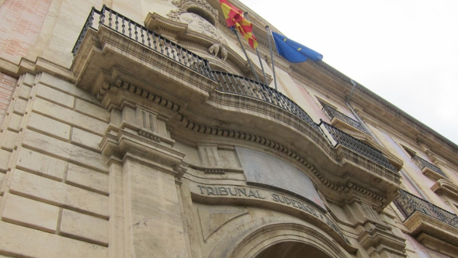 Façana del TSJCV, en una imatge d'arxiu