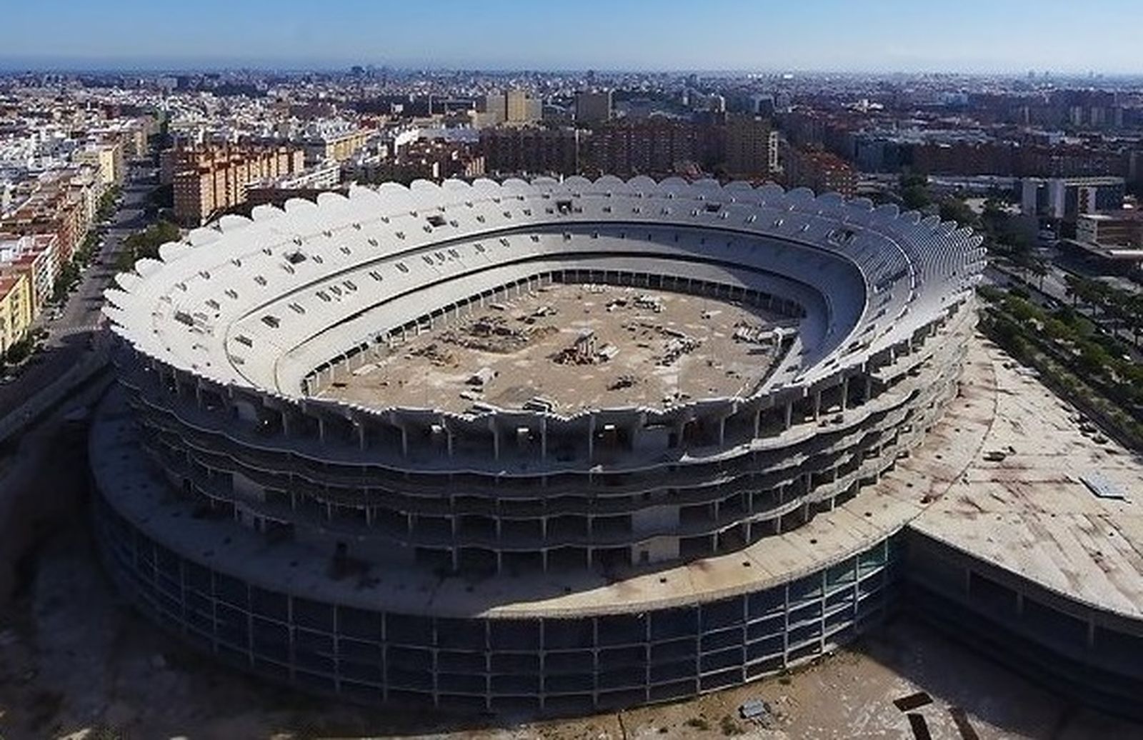 Nou Mestalla stadium Valencia