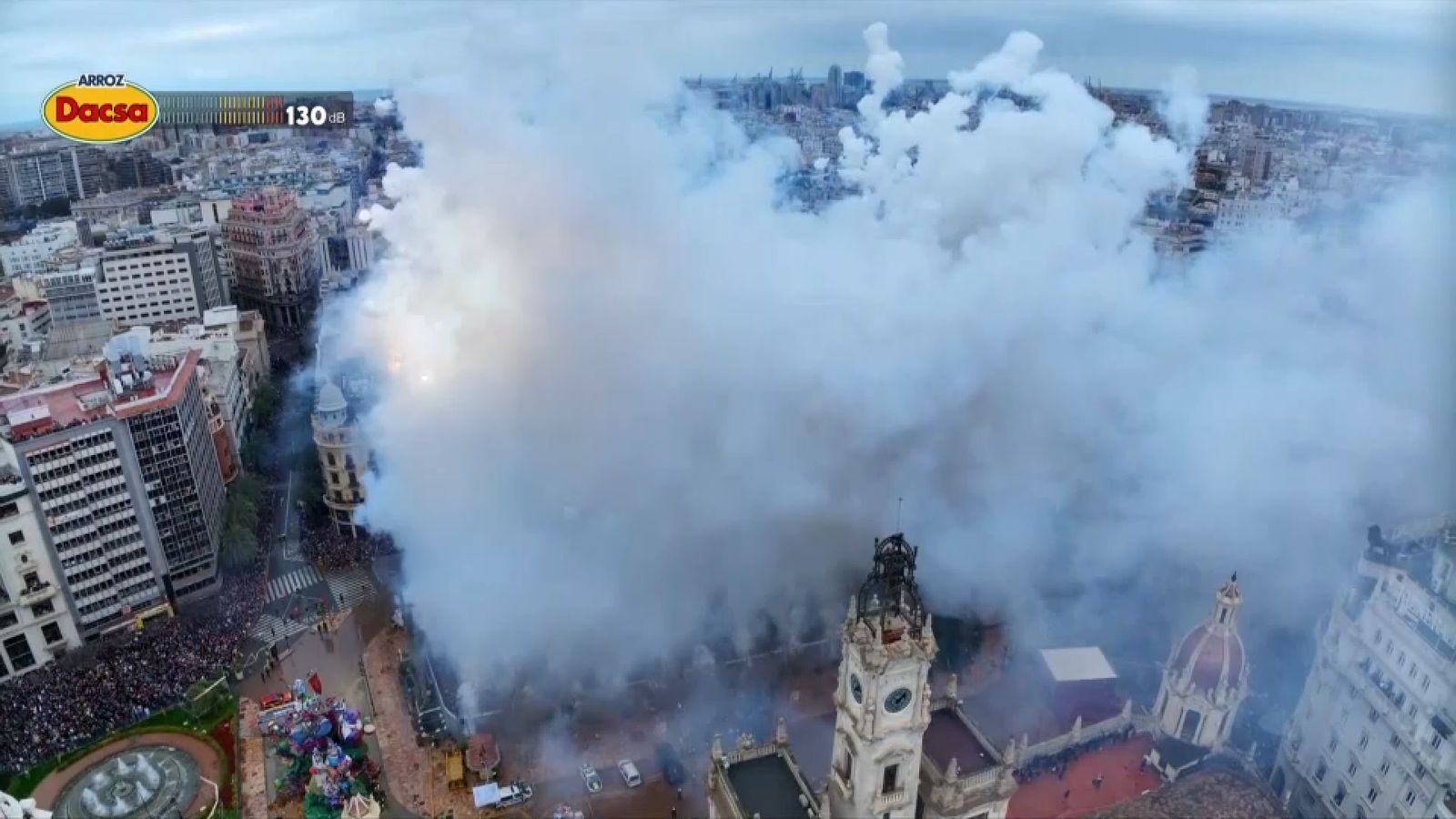 Mascletà de la Pirotècnia Vulcano retransmesa en directe per À Punt
