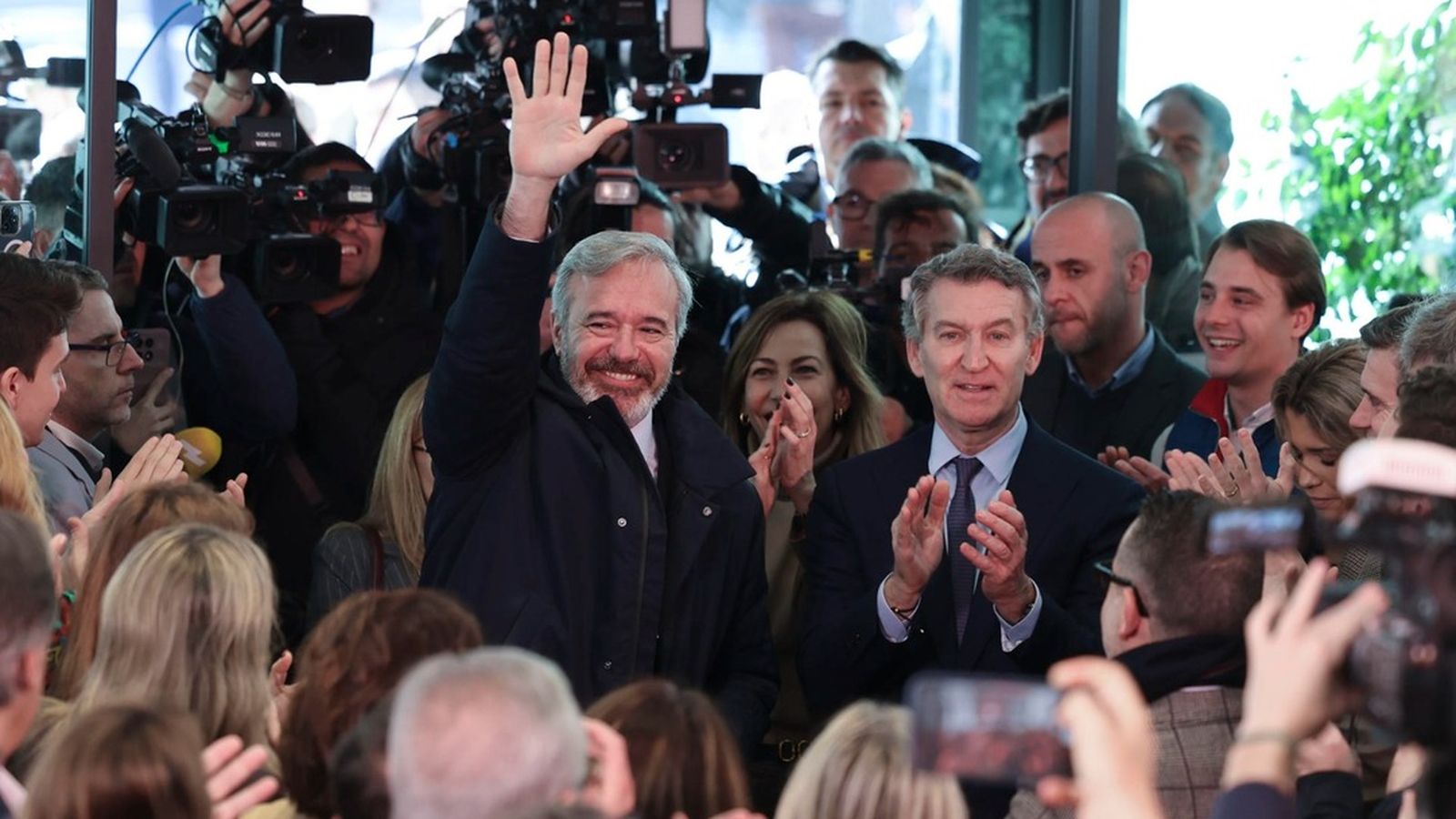 Azcón i Feijóo, este dilluns