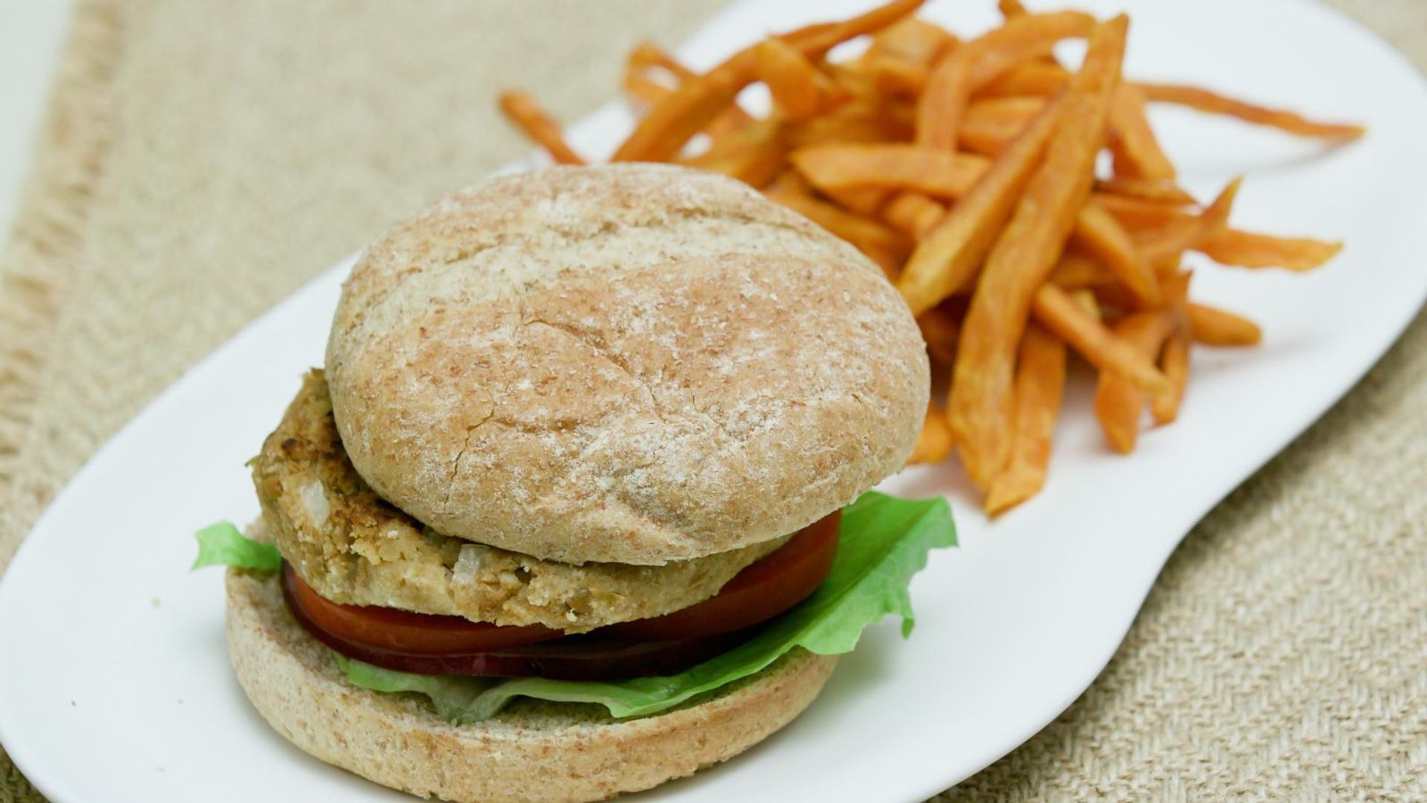 Hamburguesa de llentilles