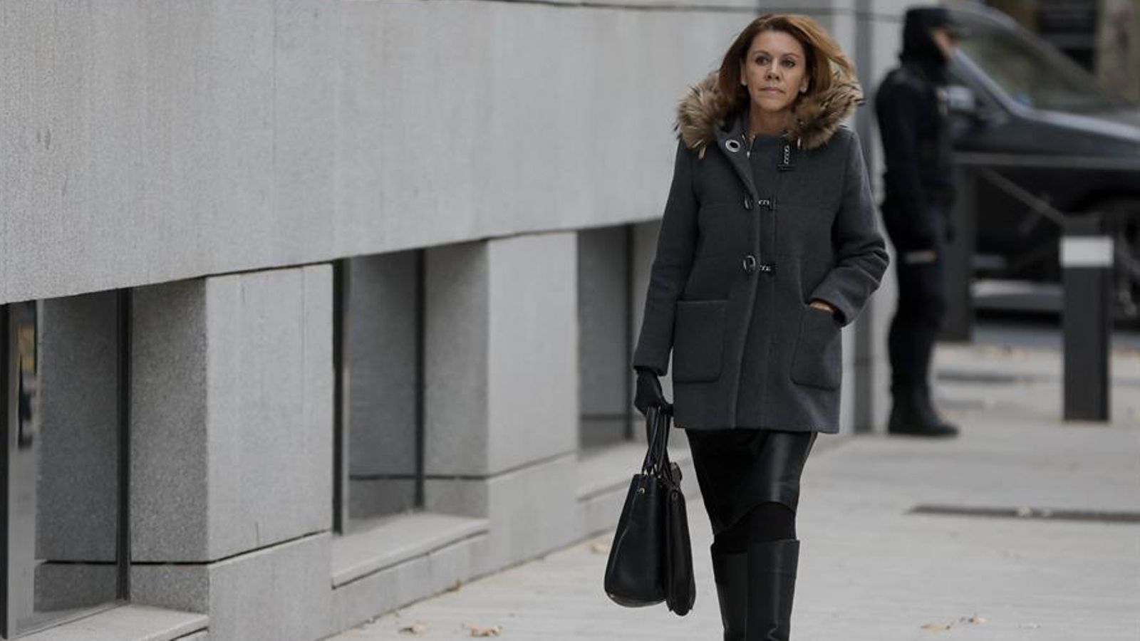 L'exsecretària general del PP, María Dolores de Cospedal, arriba a l'Audiència Nacional L'exsecretària general del PP, Maria Dolores de Cospedal, arriba a l'Audiència Nacional