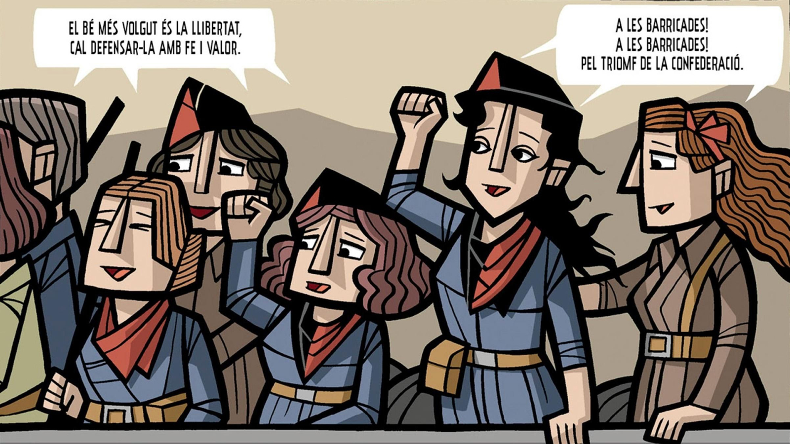 Vinyeta de 'María la Jabalina'