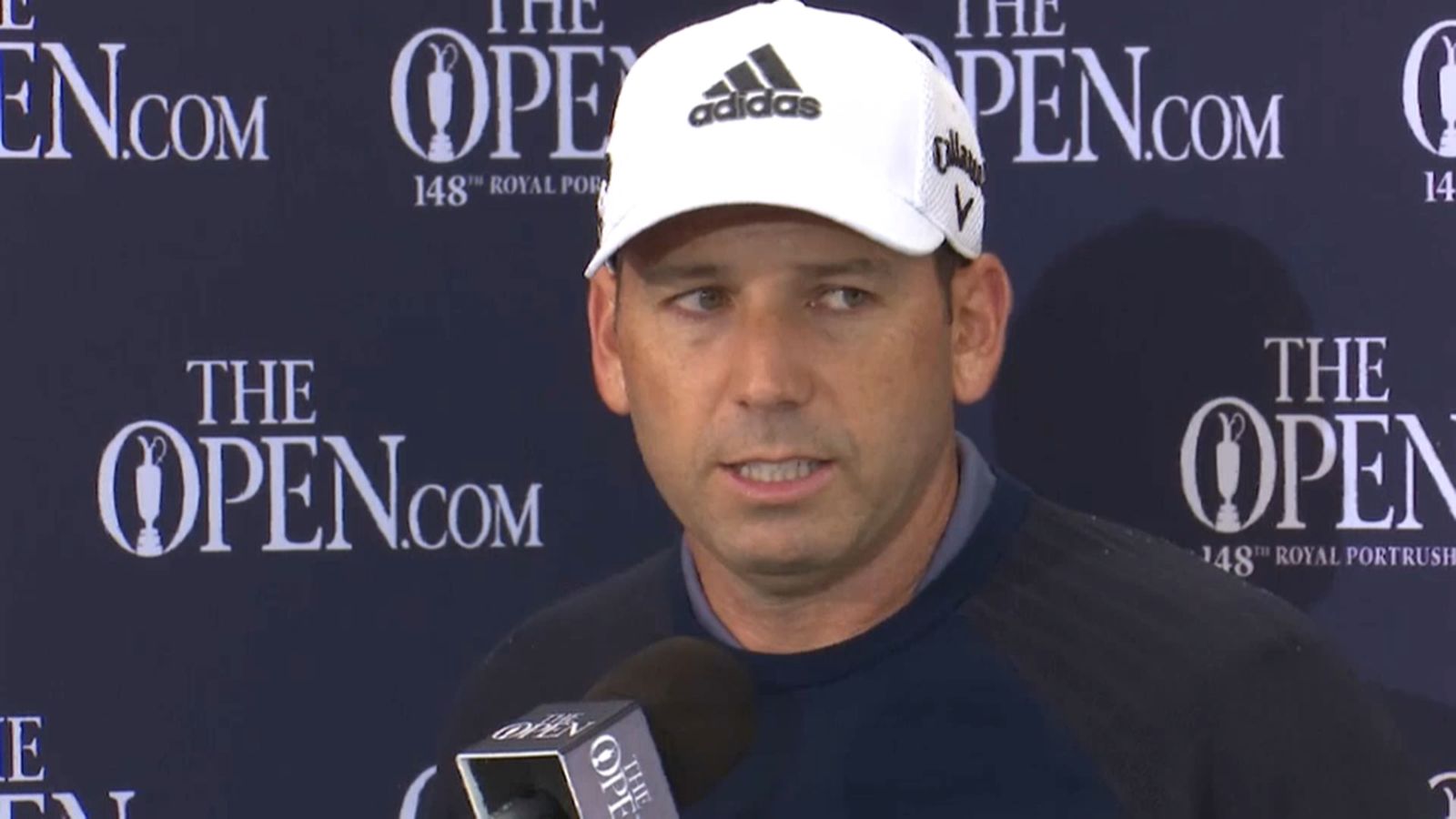 Gran inici de Sergio García en el British Open de golf