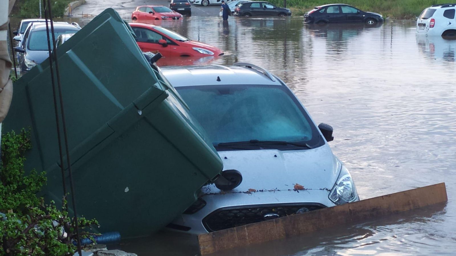 La tromba de precipitació ha estat molt focalitzada a la comarca del Camp de Morvedre