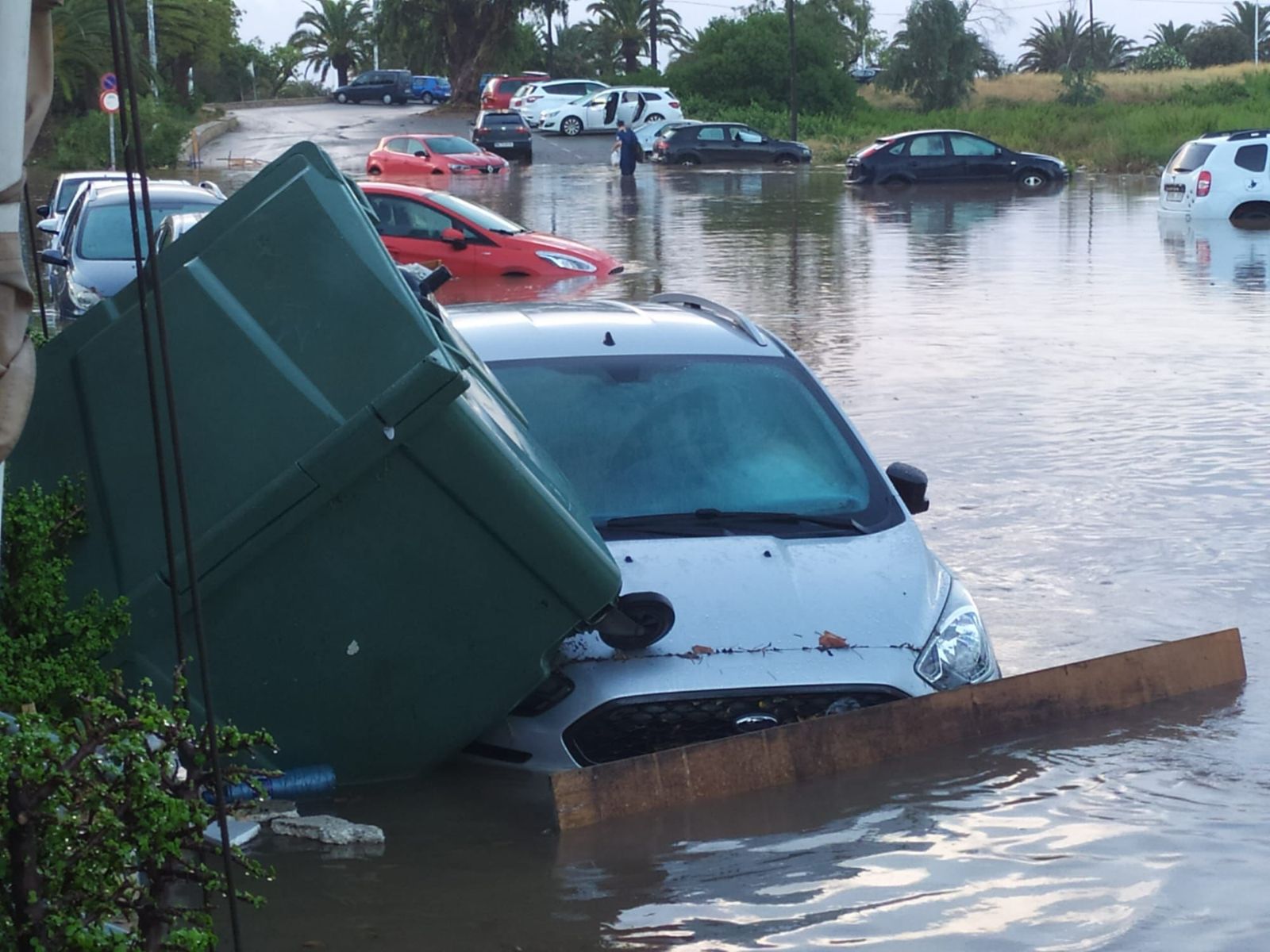 La tromba de precipitació ha estat molt focalitzada a la comarca del Camp de Morvedre
