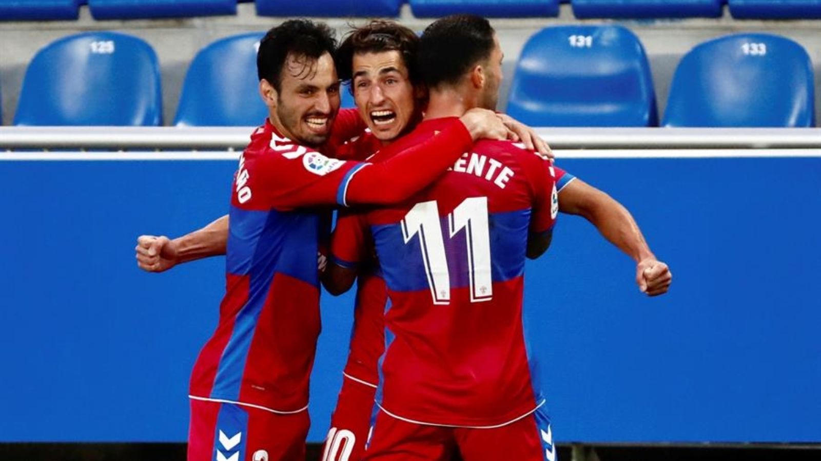 Pere Milla, amb una actuació completa en atac i sacrifici en defensa, ha marcat el primer gol de l'Elx