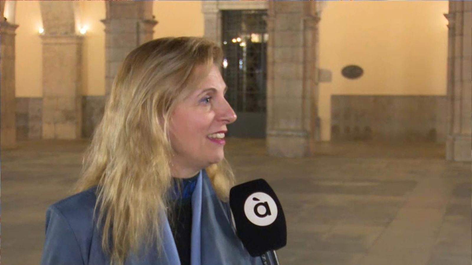 L'alcaldessa de Castelló, Amparo Marco, en declaracions a À Punt NTC