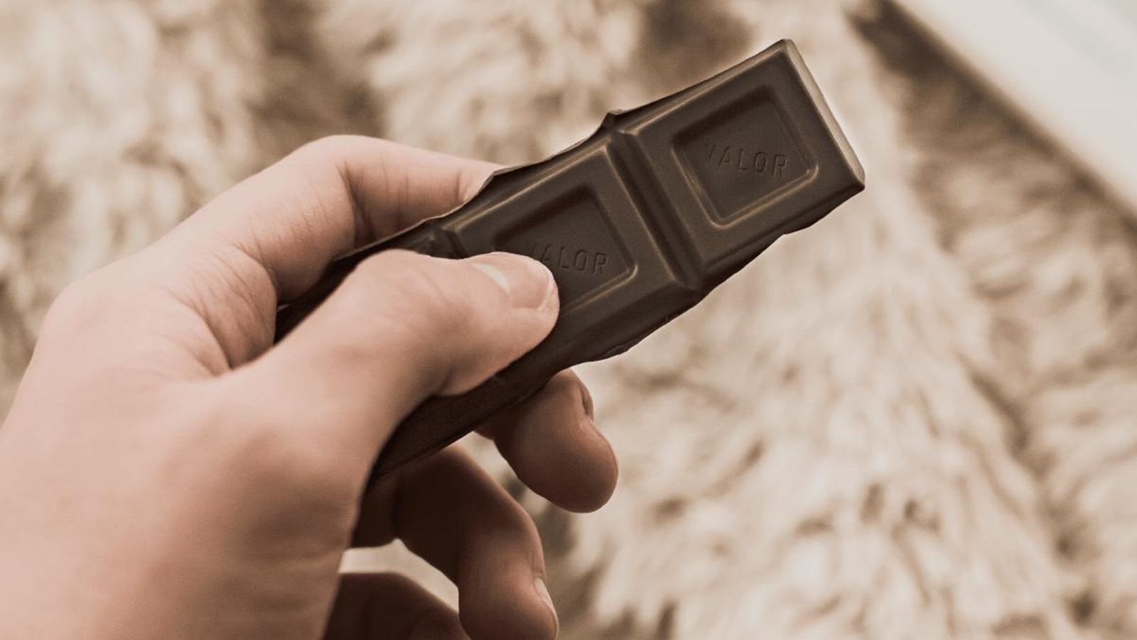 Troç de xocolate