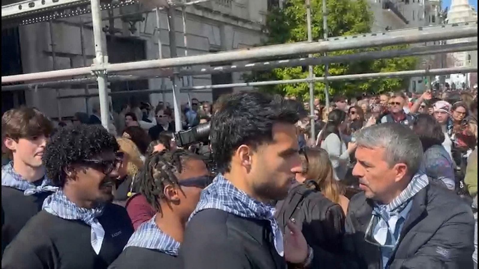 Així han viscut la mascletà els jugadors del València