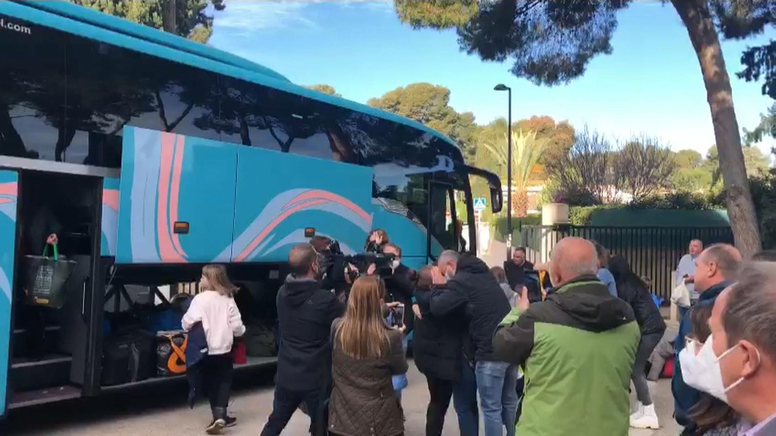 Refugiats ucrïnesos arriben a València i Alacant