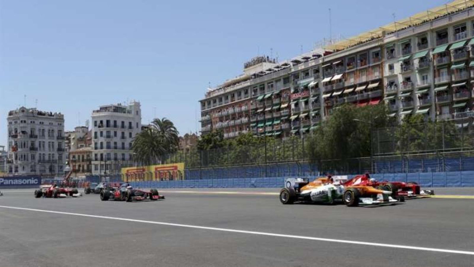 Imatge d'arxiu de la Fórmula 1 a València