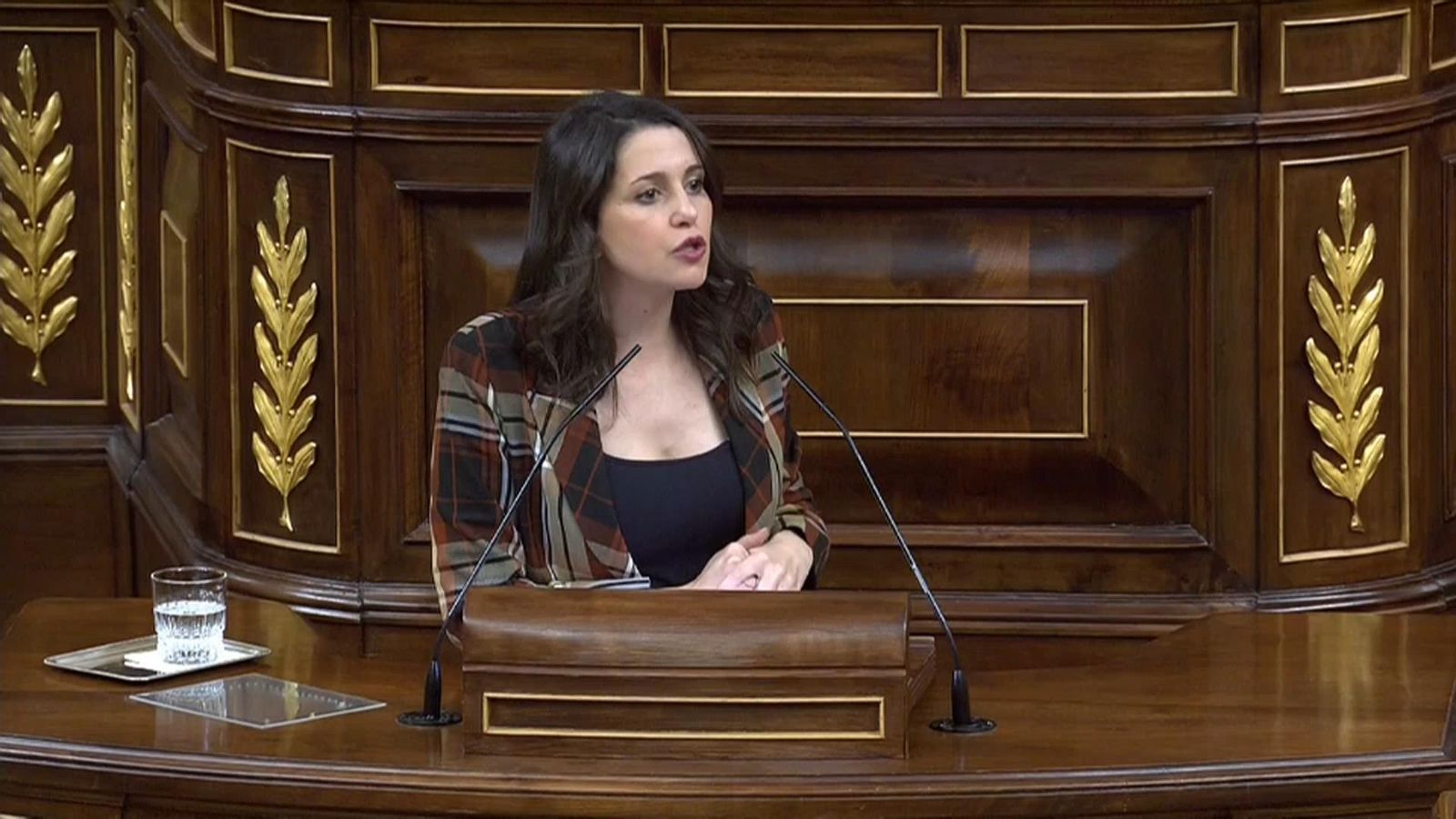 Arrimadas: \"El pacte entre el PSOE i Podem és un acord infame”