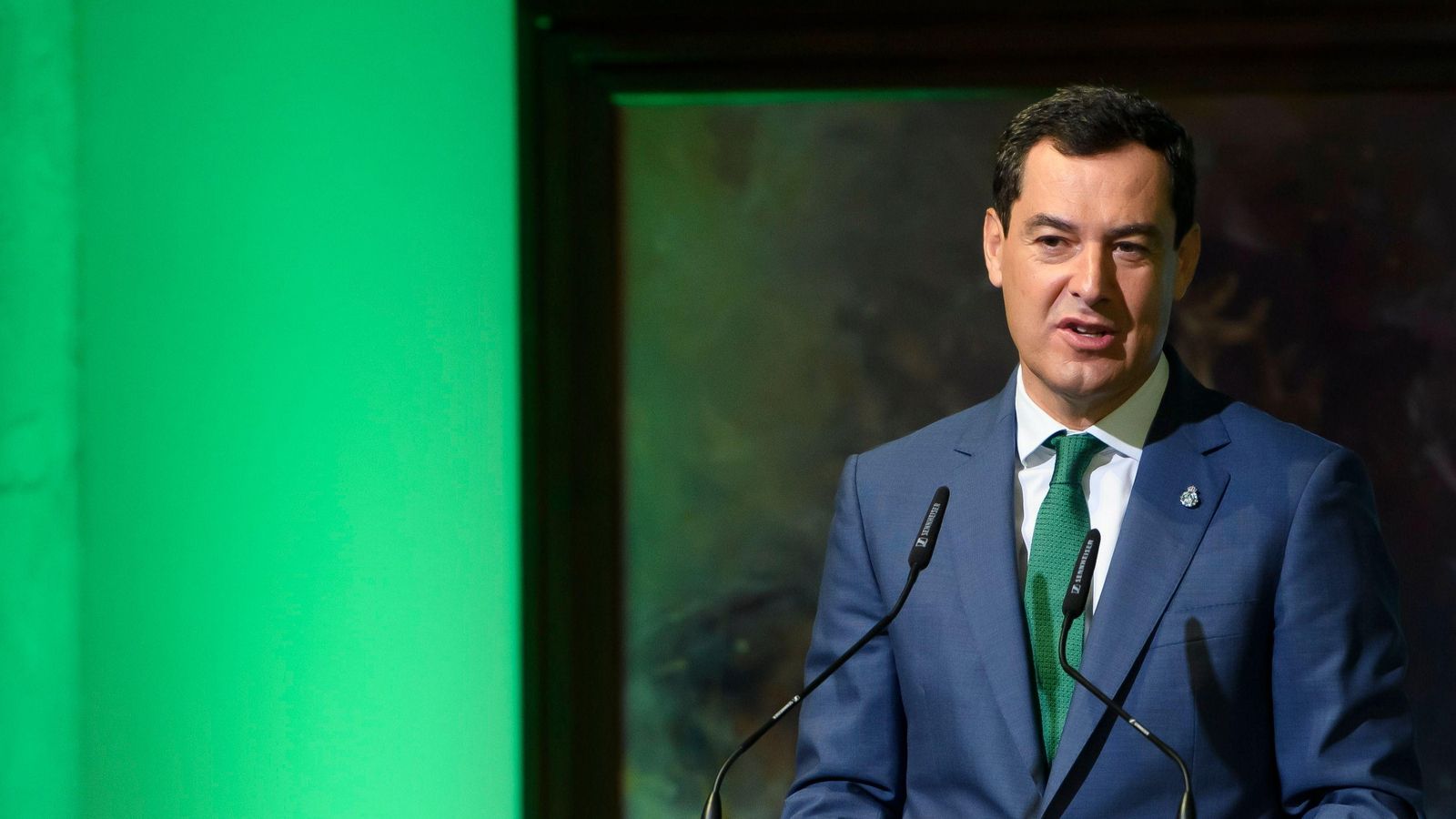 El president d'Andalusia, Juanma Moreno