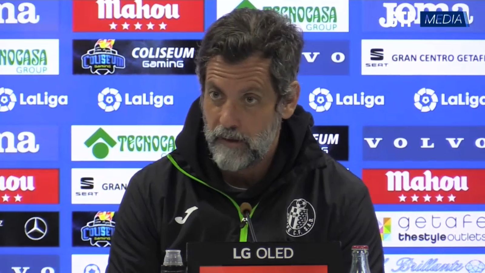 L'entrenador del Getafe, Quique Sánchez Flores