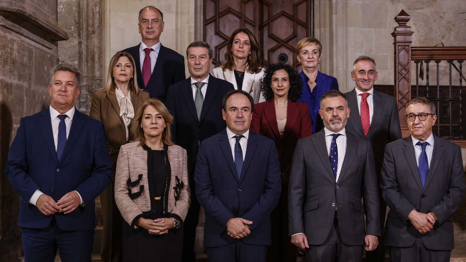 El nou Consell, després de la presa de possessió dels consellers i conselleres