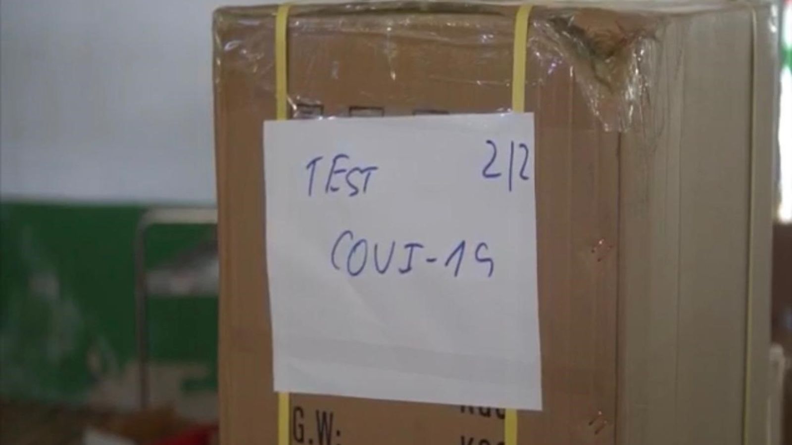 Kit de tests ràpids destinats a la Comunitat Valenciana