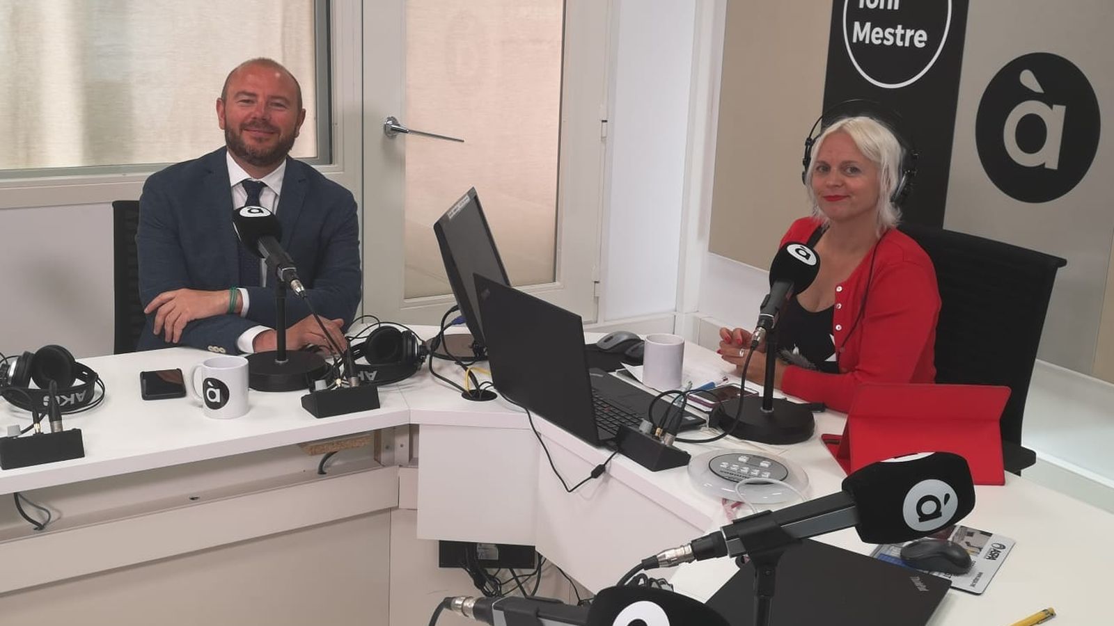 Una imatge d'arxiu de Toni Gaspar, en una entrevista al CPP de Burjassot.