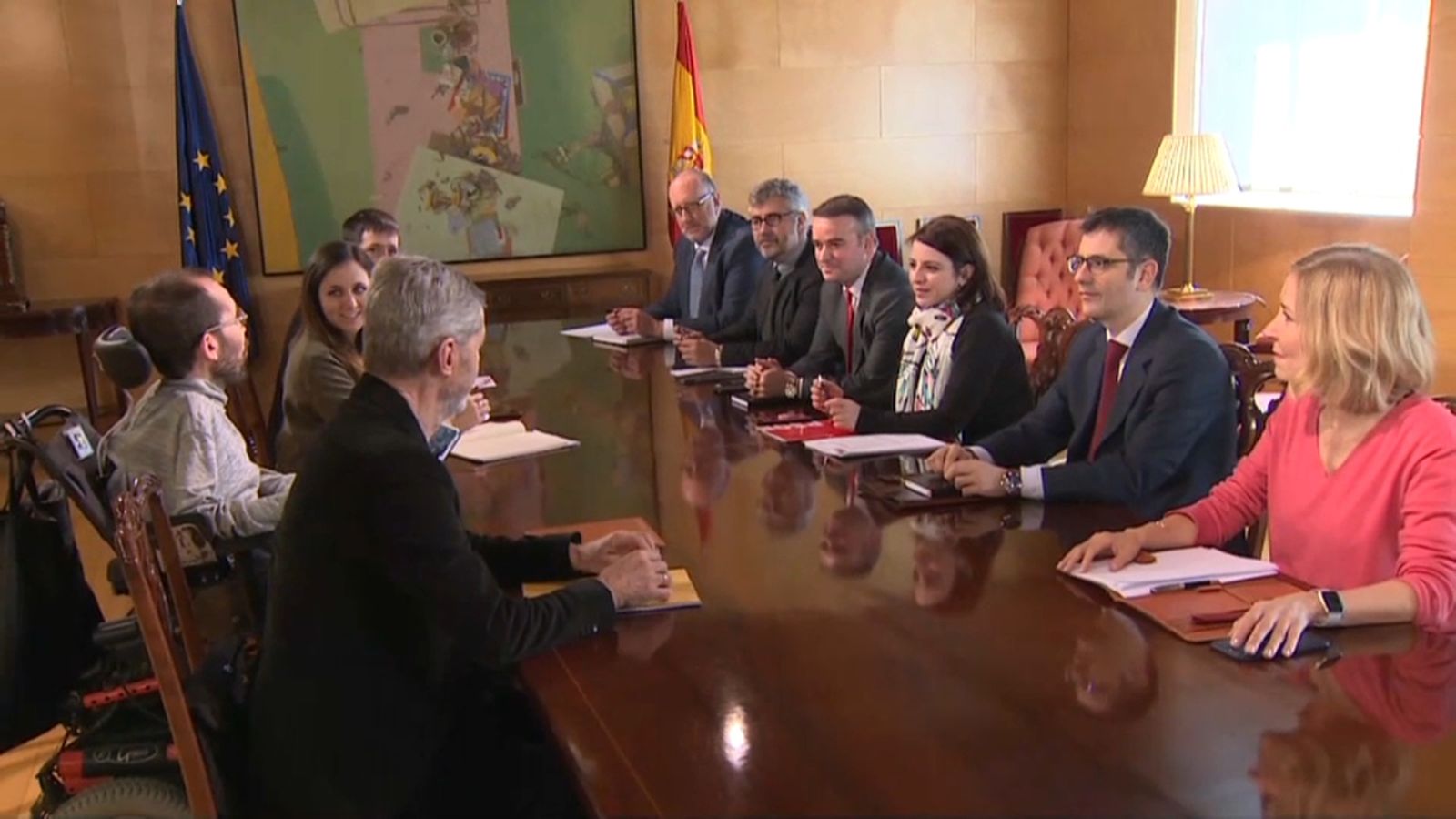 Reunió de la comissió permanent de seguiment de l'acord de coalició