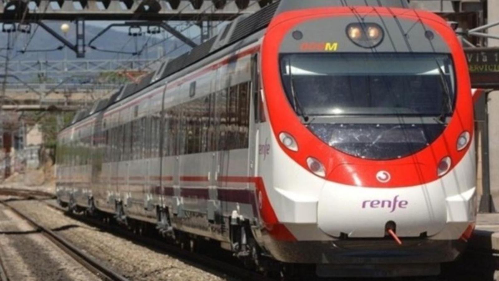 Un dels combois de rodalies, en una imatge d'arxiu