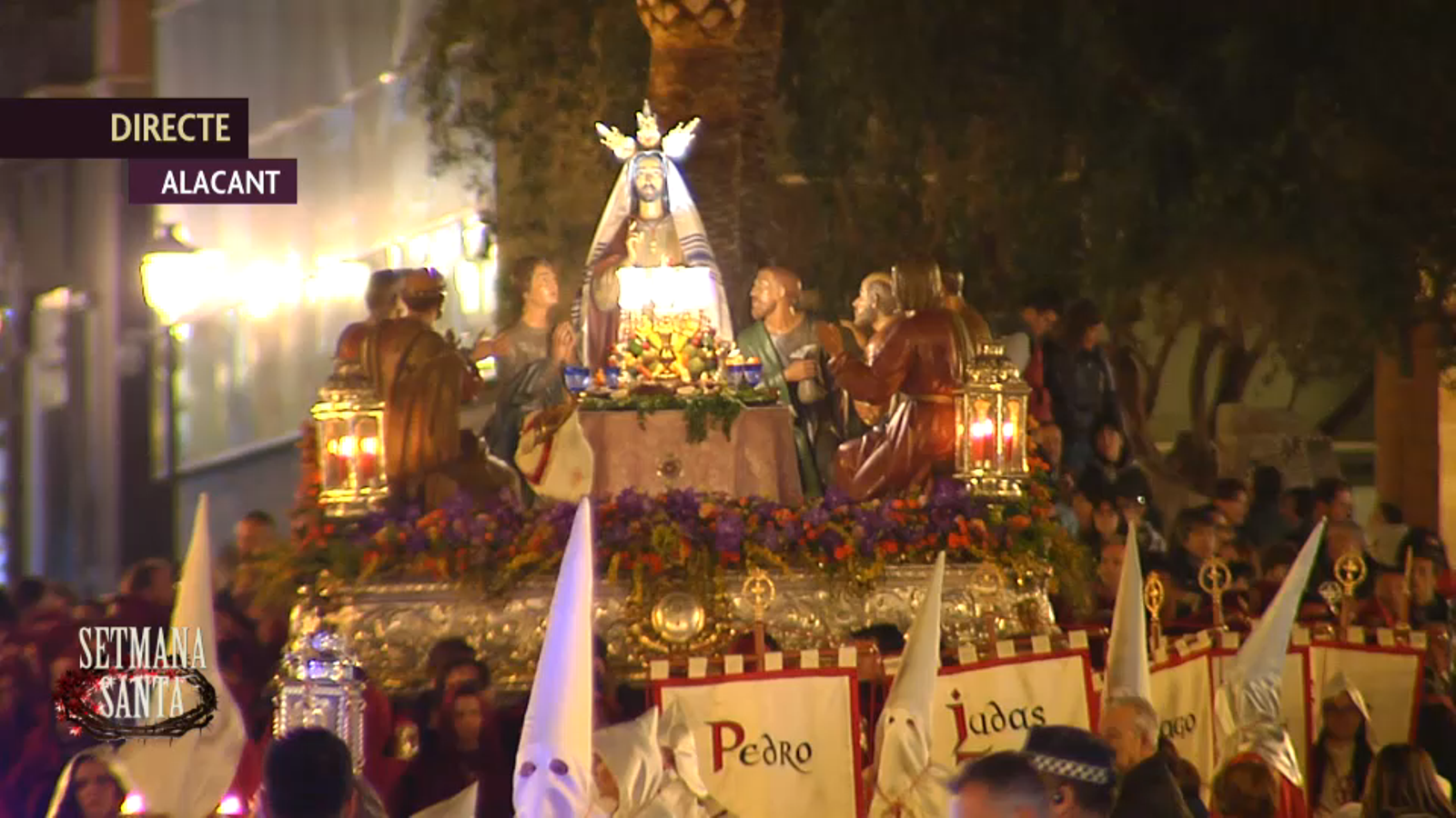 Sant Sopar de la processó de Dijous Sant d'Alacant