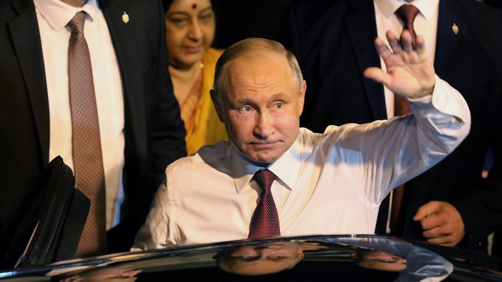 El president rus, Vladímir Putin, de visita a Nova Dehli