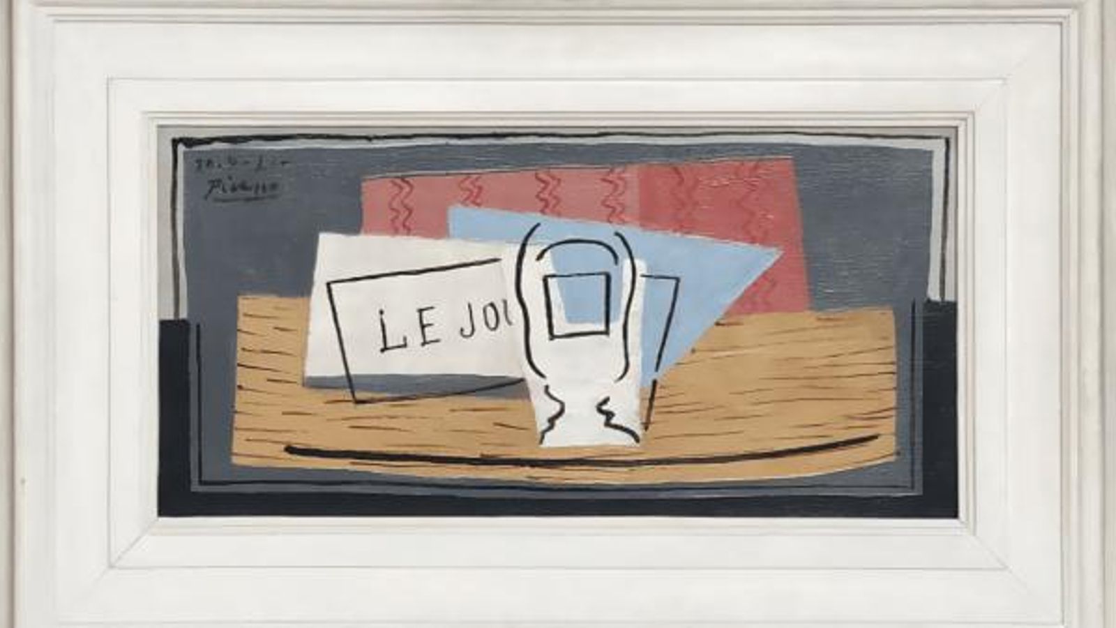 'Natura morta' de Picasso, l'obra que se sorteja a 100 euros la participació