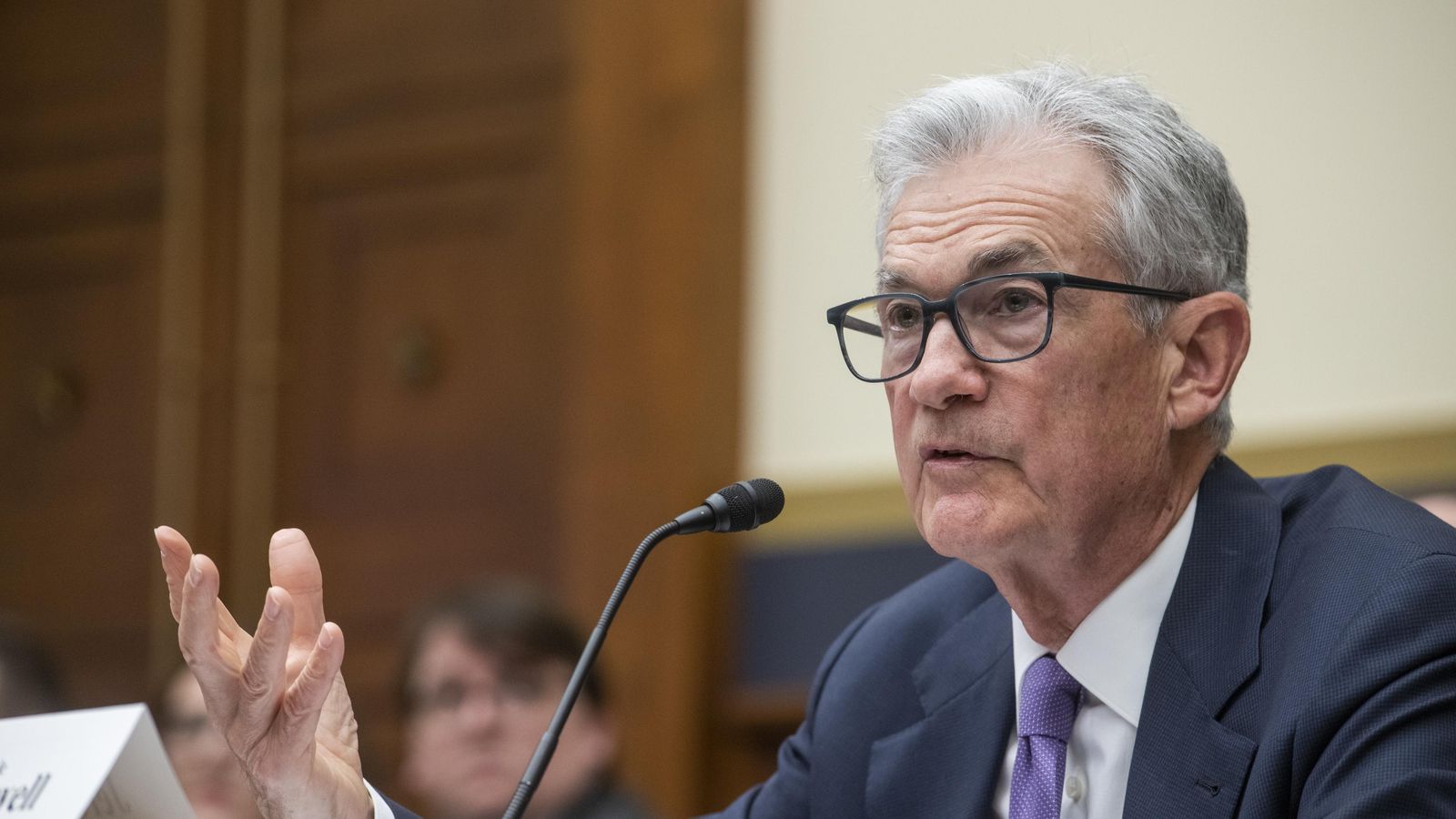 Jerome H. Powell, president de la Junta de Governadors del Sistema de la Reserva Federal, en una imatge d'arxiu