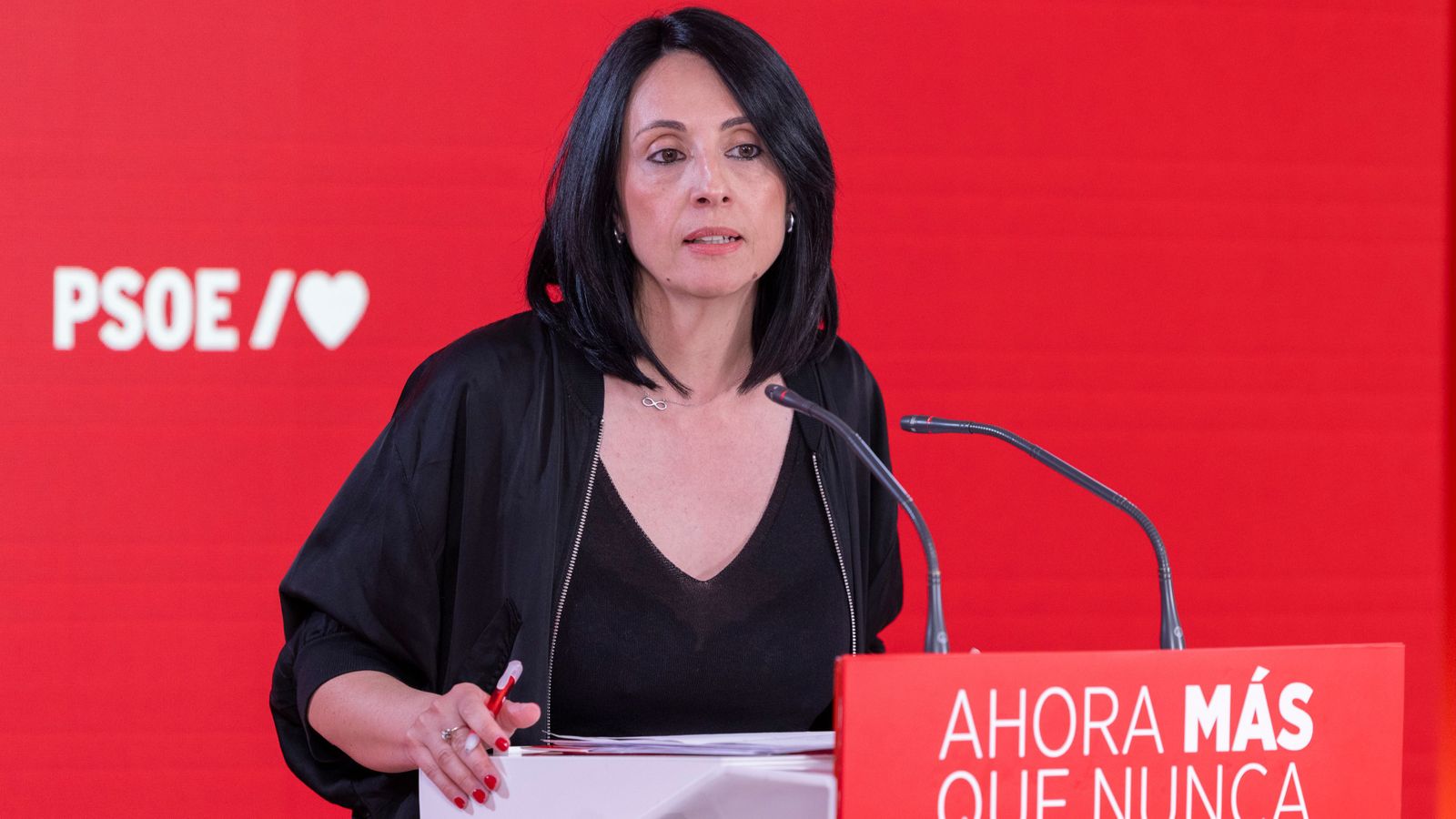 La secretària d'organització del PSOE, la valenciana Rebeca Torró