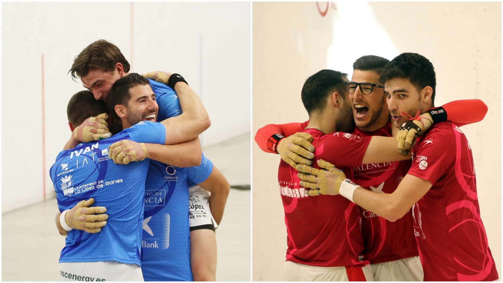 Els equips de la Llosa de Ranes i de Xàbia