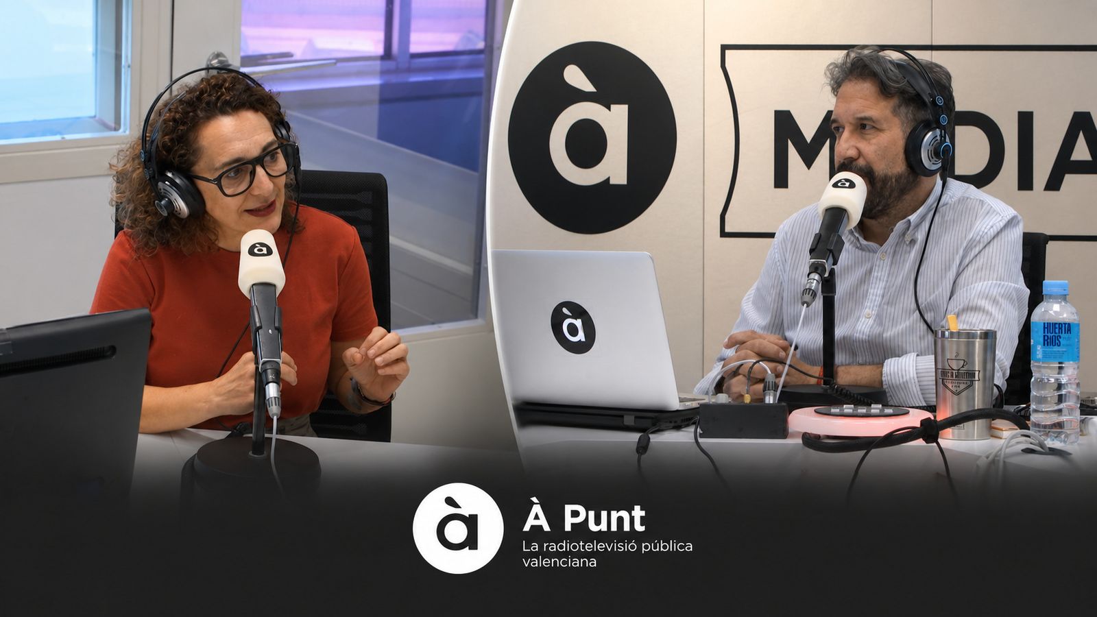 Programa Amunt i Avall entrevista a Mayte Aparisi per l'assaig Umberto Eco (desclasificado) en