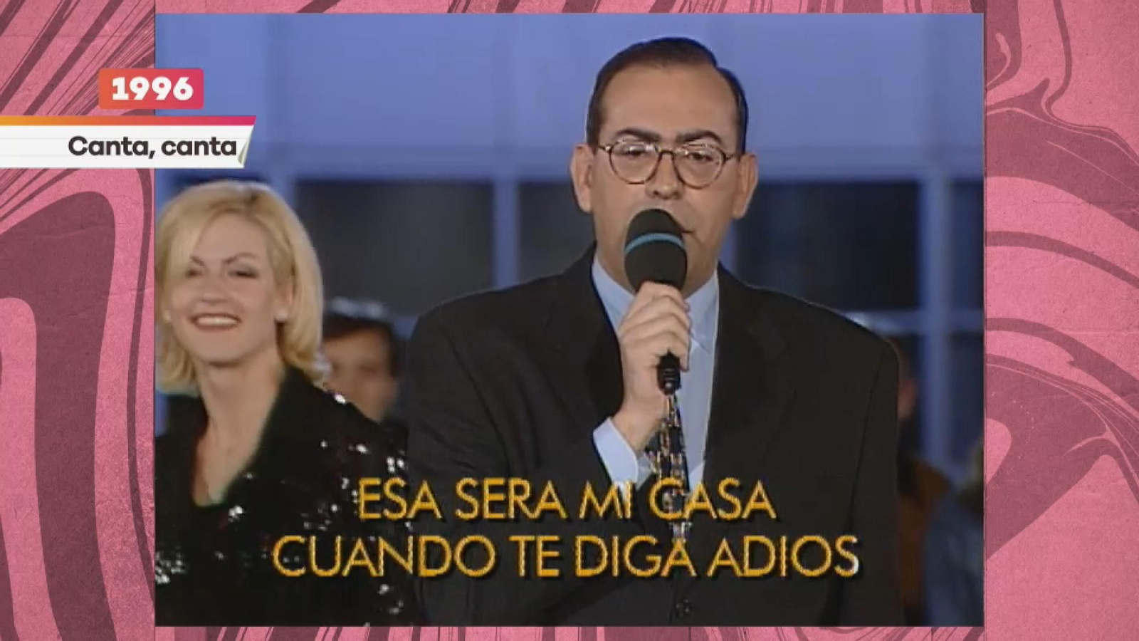 En 'Canta, canta' de Canal 9, va interpretar 'Esa serà mi casa' del gran Nino Bravo