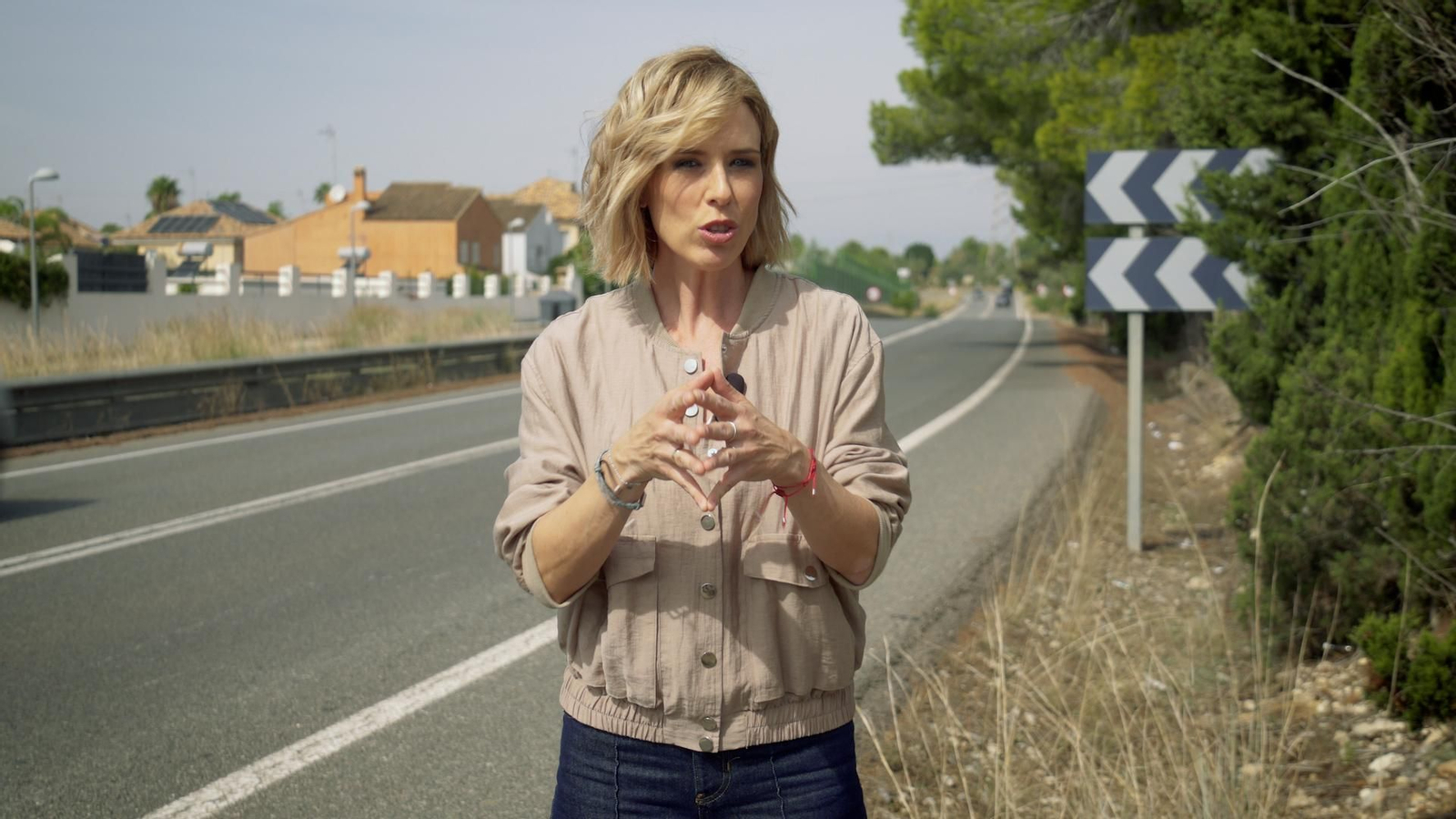 Jose Sáez, presentadora de 'Zoom', el programa d'investigació d'À Punt