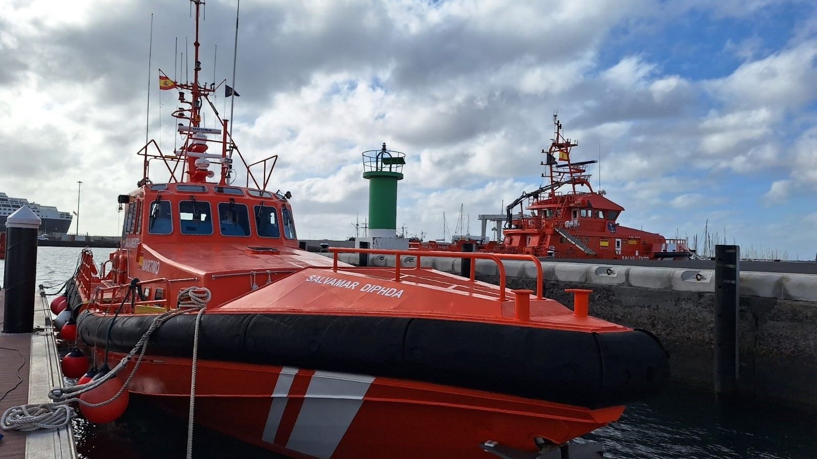 Imatge d'arxiu d'una embarcació de Salvament Marítim